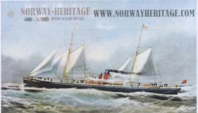 S/S Hero fra Trondheim til Hull i England